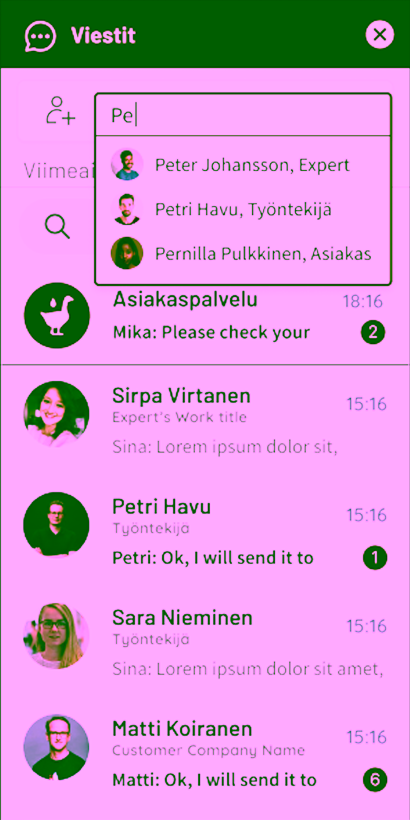 Tiimin viestintä