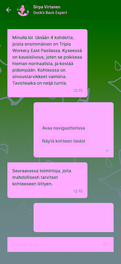 Keskustelunäkymä