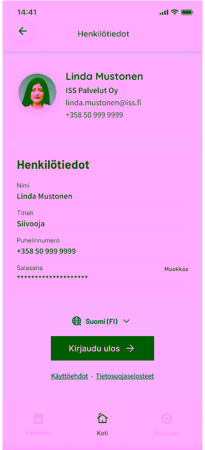Käyttäjäprofiili